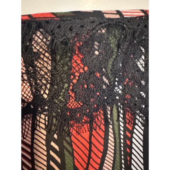 Willow & Root Autumn Stripe Camisole Blouse - Boho Elegance - L - Picture 5 of 9